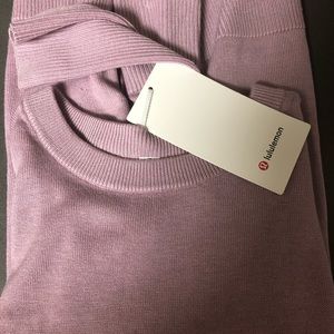 Lululemon Still At Ease Sweater pink/lilac